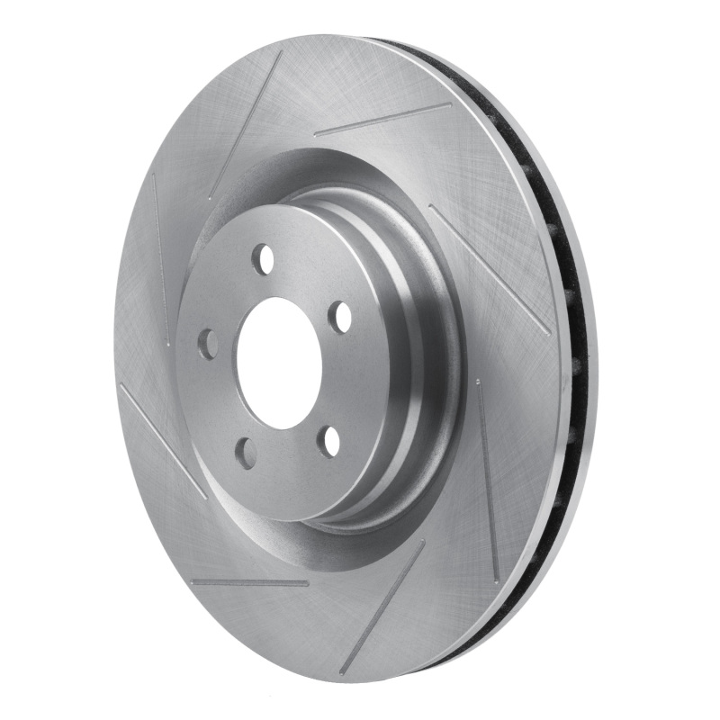 Chrysler 300 Brake Rotor (1) - Front - R1 Concepts - Slotted - `05-`20